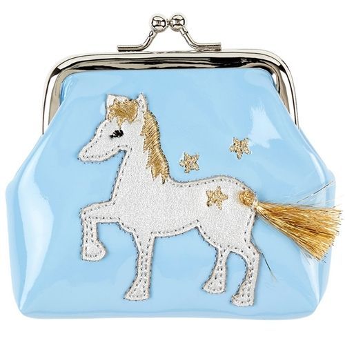 souza for kids kinderportemonnee paard marith - blauw