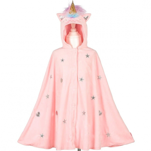 souza for kids verkleedcape eenhoorn - pink - 4-8 jaar