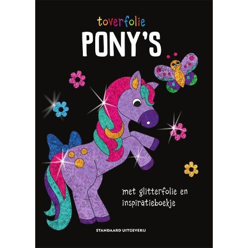 standaard uitgeverij toverfolie pony's