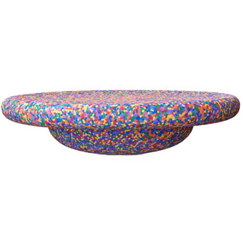 stapelstein rainbow met confetti balance board - classic - 7st  