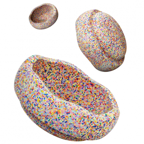 stapelstein super confetti trilogy - grow, original en mini - 3st