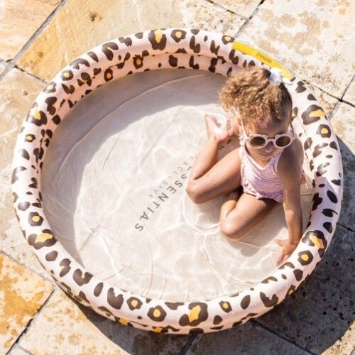 swim essentials kinderzwembad panterprint beige  - Ø 150 cm