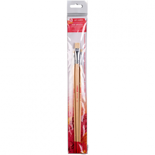 talens art creation penselen plat - 3st