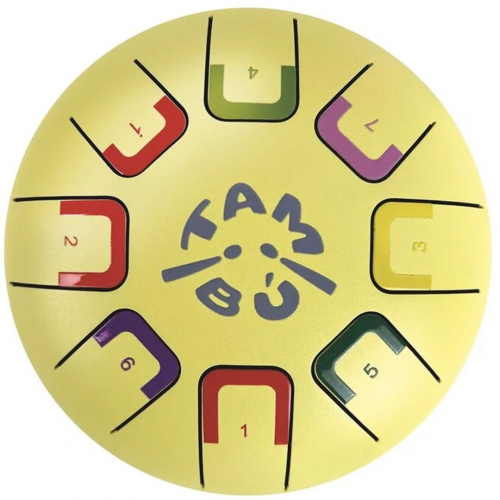 tambu tongtrommel - mellow yellow - Ø15 cm