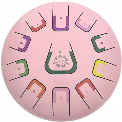 tambu tongtrommel - roze - Ø20 cm