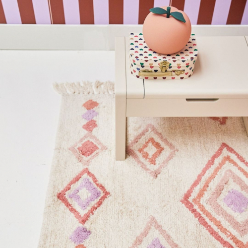 tapis petit vloerkleed liz - purple pink - 120x170 cm 