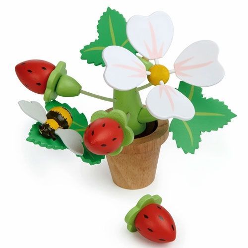 tender leaf toys aardbeienplant in pot
