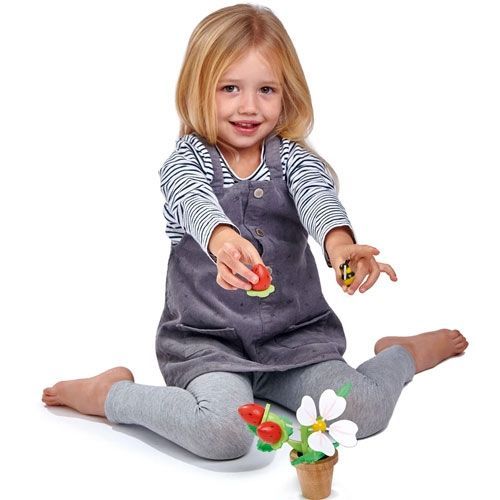 tender leaf toys aardbeienplant in pot