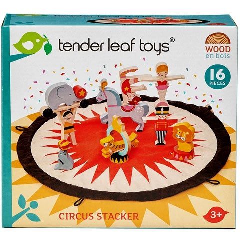 tender leaf toys circusfiguren in opbergzak