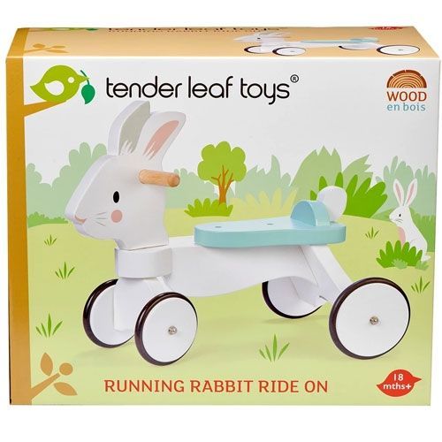 tender leaf toys loopfiets konijn