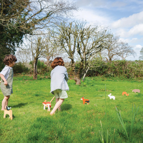 tender leaf toys croquetspel bos