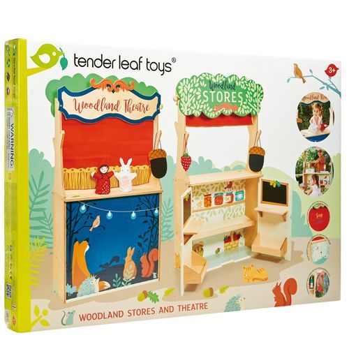 tender leaf toys poppenkast en winkeltje