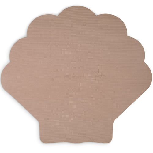 that's mine foam speelmat - schelp - 100x110 cm - light brown