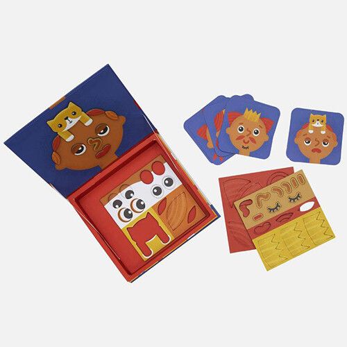 tiger tribe magneetboek magna face - mensen 