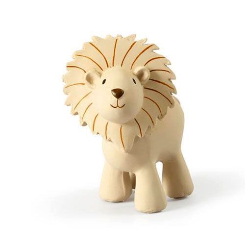 tikiri bijt- & badspeelgoed met rammelaar leeuw