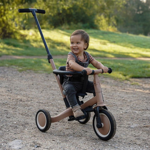 topmark 5-in-1 kinderfiets lio - macchiato