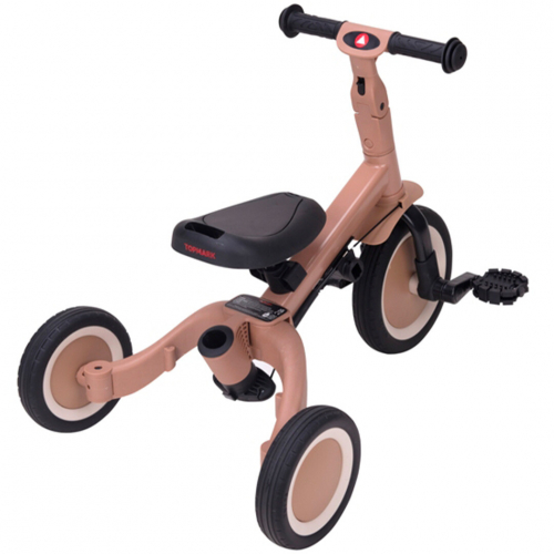 topmark 5-in-1 kinderfiets lio - macchiato