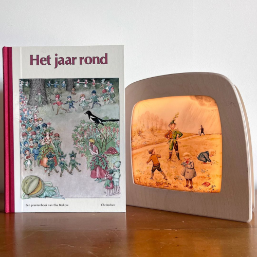 toverlux toverplaat voor toverlamp - het jaar rond - april