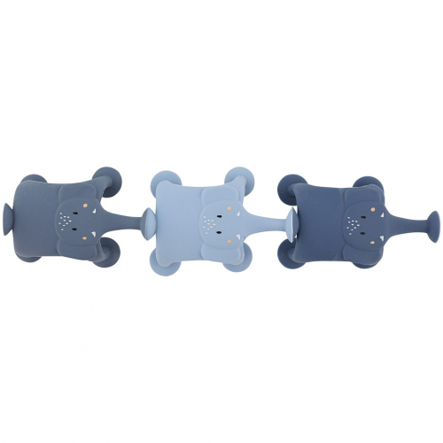 trixie badspeeltjes met zuignappen - mrs. elephant - 3st