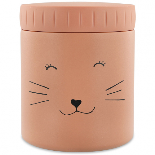 trixie geïsoleerde voedselpot mrs. cat - 350 ml