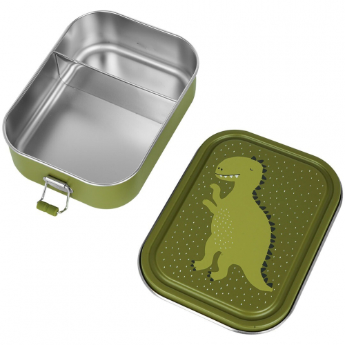 trixie rvs broodtrommel mr. dino - 1200 ml