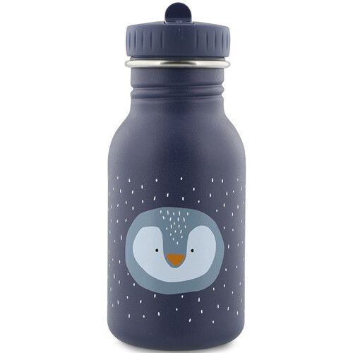 trixie rvs drinkfles - mr. penguin - 350 ml