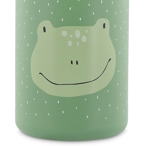 trixie rvs drinkfles mr. frog - 350 ml