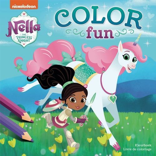 uitgeverij deltas kleurboek color fun nella de ridderprinses