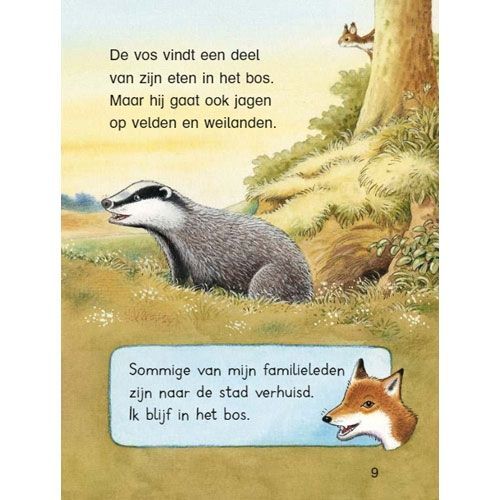 uitgeverij deltas zo leven de dieren: de vos
