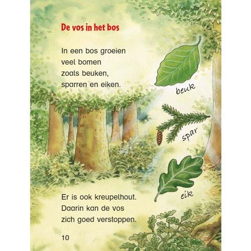 uitgeverij deltas zo leven de dieren: de vos