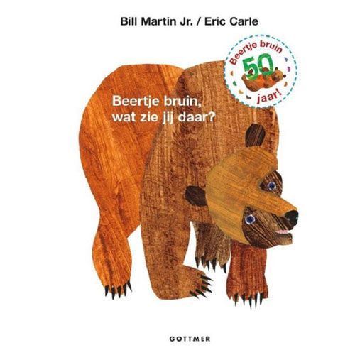 uitgeverij gottmer kartonboekje beertje bruin, wat zie jij daar?