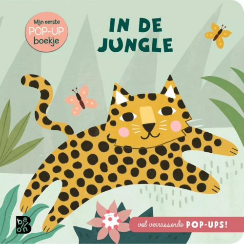 uitgeverij ballon mijn eerste pop-upboekje - in de jungle