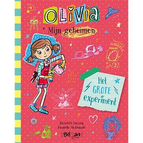 uitgeverij ballon olivia mijn geheimen - het grote experiment