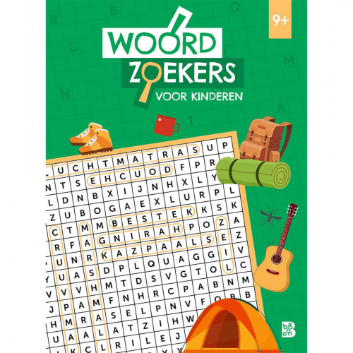 uitgeverij ballon puzzelboek woordzoekers voor kinderen 9+