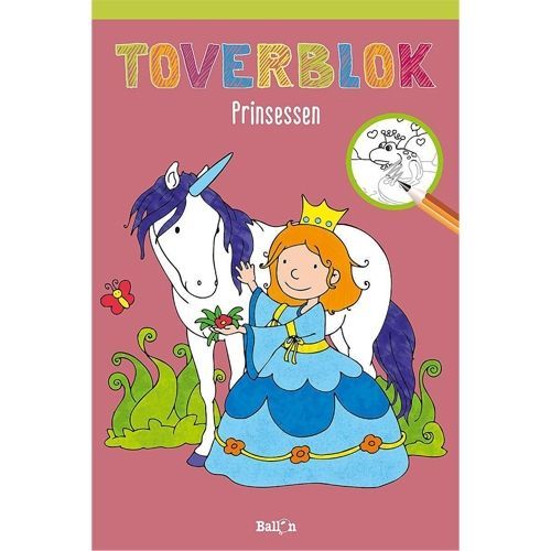 uitgeverij ballon toverblok - prinsessen