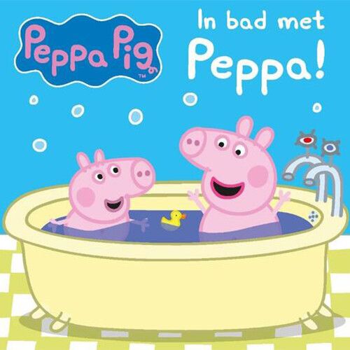 uitgeverij big balloon peppa pig badboekje - in bad met peppa!