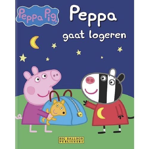 uitgeverij big balloon peppa pig gaat logeren