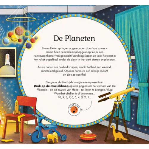 uitgeverij christofoor muziekboek het verhalenorkest - de planeten