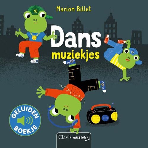 uitgeverij clavis geluidenboek dansmuziekjes