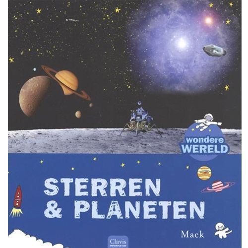 uitgeverij clavis wondere wereld: sterren & planeten