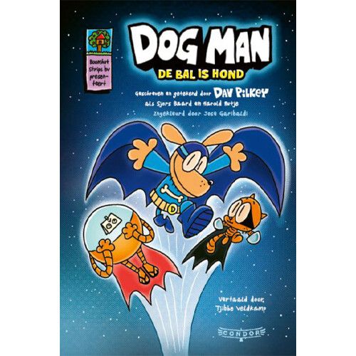 uitgeverij condor dog man de bal is hond - deel 7