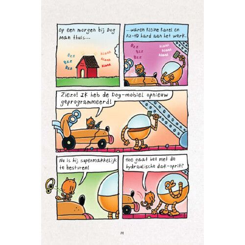 uitgeverij condor dog man en de vlooienkoning - deel 5