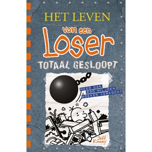 uitgeverij de fontein het leven van een loser 14 - totaal gesloopt