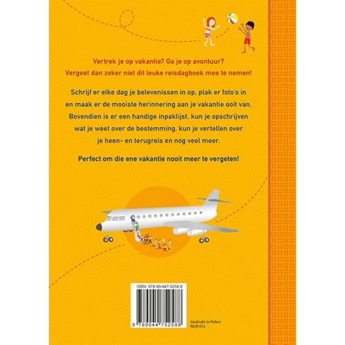 uitgeverij deltas het allerleukste reisdagboek voor kinderen