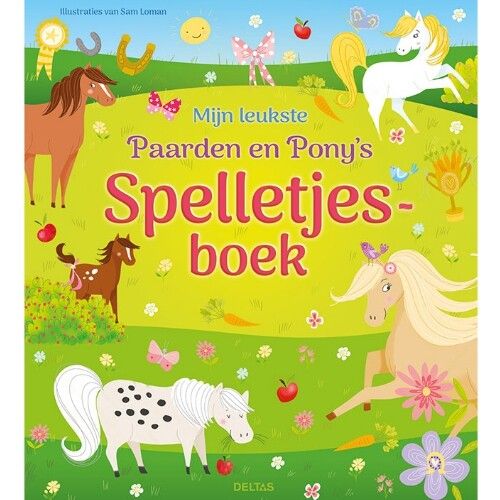 uitgeverij deltas mijn leukste paarden en pony's spelletjesboek