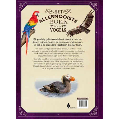uitgeverij gottmer het allermooiste boek over vogels