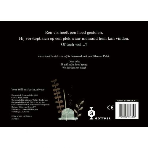 uitgeverij gottmer kartonboek deze hoed is niet van mij