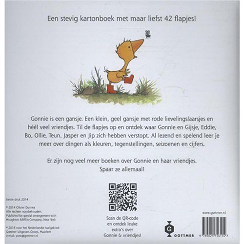 uitgeverij gottmer kartonboek gonnie en vriendjes in ganzenpas