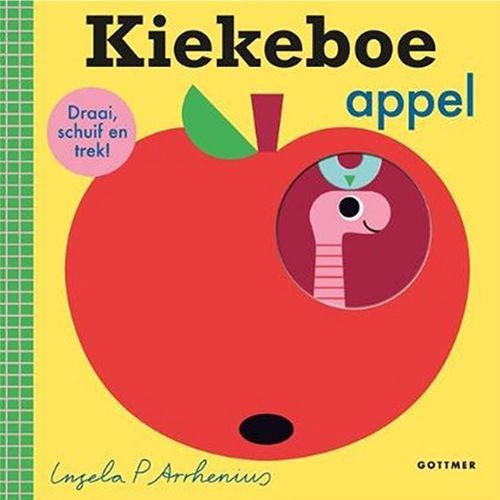 uitgeverij gottmer kartonboek kiekeboe appel