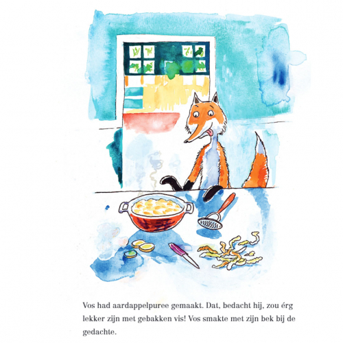 uitgeverij gottmer prentenboek vos en vis